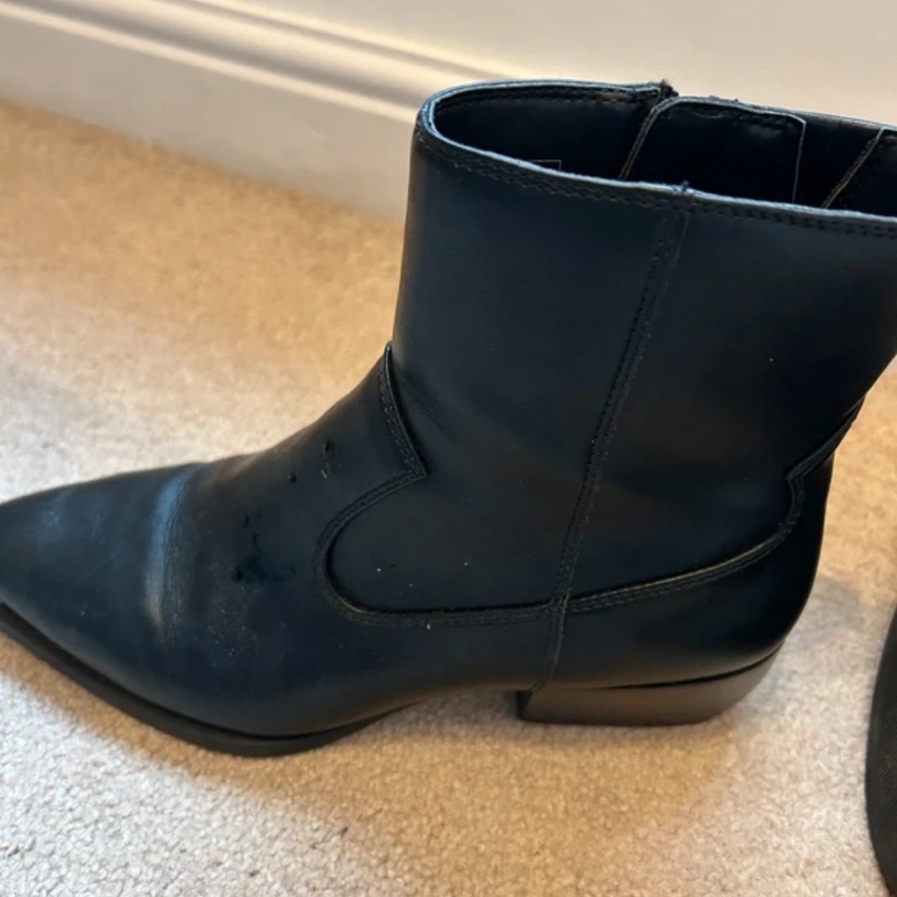 Marks & Spencer Black Heeled Boots